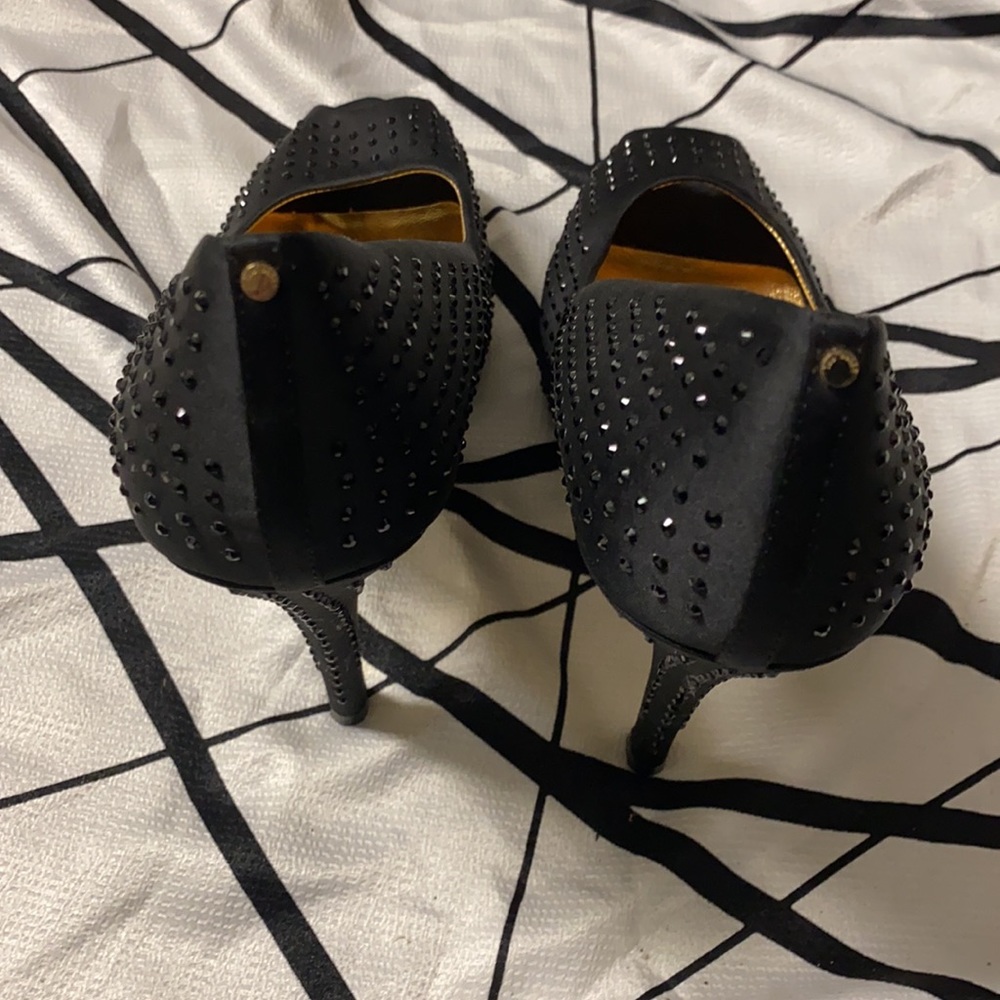 TedBakerStunningSparklingBlackCrystals GoldLining Too Gorgeous to Describe! - Picture 14 of 16